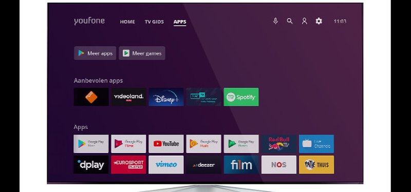 Youfone brengt tv-decoder uit met Android TV