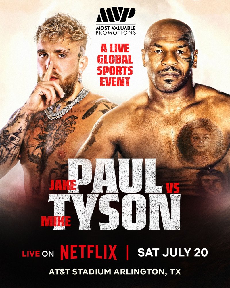 Mike Tyson vs. Jake Paul blijkt kijkcijferkanon voor Netflix