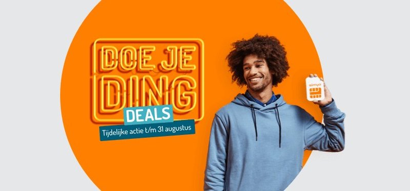 ADV: Simyo, Doe Je Ding Deals: meer data in een voordelige bundel