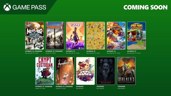 Ontdek alle nieuwe Xbox Game Pass releases voor eind mei en begin juni 2025