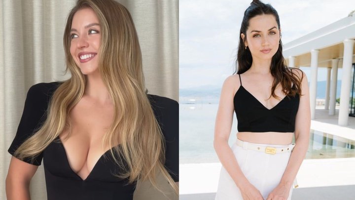 Ana de Armas en Sydney Sweeney beloven 'Gekke Trio Relatie' in nieuwe film