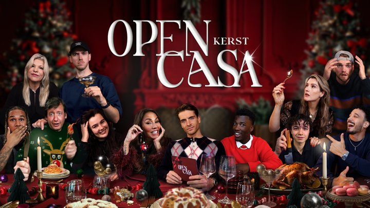 Prime Video lanceert Open Casa Kerst: emotionele en warme kerstspecial met grote BN’ers