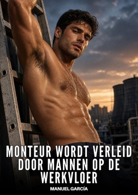 Monteur wordt verleid door mannen op de werkvloer