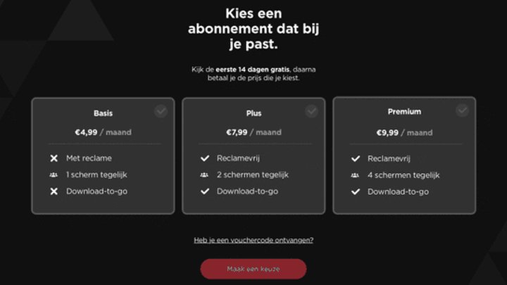 Videoland krijgt basisabonnement voor vijf euro per maand, met reclame