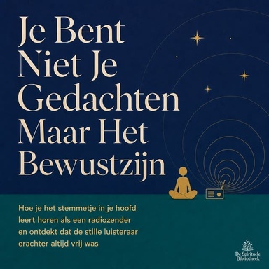 Je Bent Niet Je Gedachten Maar Het Bewustzijn: Hoe Je Het Stemmetje in Je Hoofd Leert Horen Als Een Radiozender En Ontdekt Dat De Stille Luisteraar Erachter Altijd Vrij Was