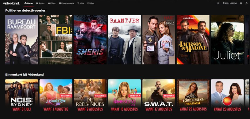 Videoland augustus 2025: nieuwe films, series en Originals op een rij