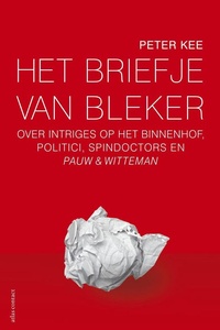 Het briefje van Bleker