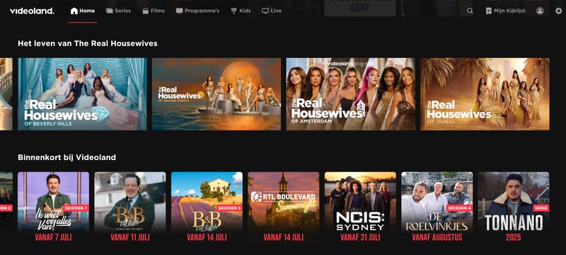 Wat je niet mag missen bij Videoland in juli 2025: films, series en programma’s