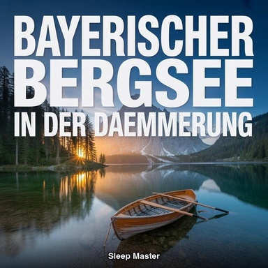 Bayerischer Bergsee in der Daemmerung: 8 Stunden Sanfter Seewellen und Ferner Vogel