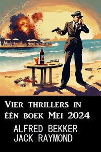 Vier thrillers in één boek Mei 2024