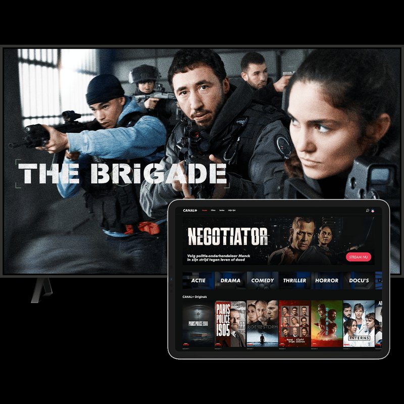 Streamingdienst CANAL+ live in Nederland