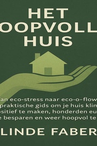 Het Hoopvolle Huis: Van eco-stress naar eco-flow: De praktische gids om je huis klimaat-positief te maken, honderden euro’s te besparen en weer hoopvol te zijn.