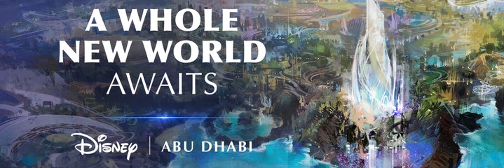 Disney bouwt nieuw themapark in Abu Dhabi, dit moet je weten