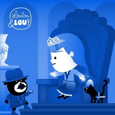 Kapitein Klok: Loulou & Lou bij de ridders en prinsessen