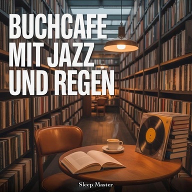 Buchcafe mit Jazz und Regen: 8 Stunden Sanfter Jazz, Knisternde Buchseiten und Herbstregen am Fenster