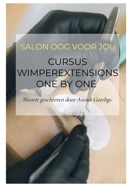 Cursus wimperextensions one by one