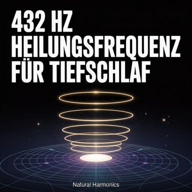 432 Hz Heilungsfrequenz für Tiefschlaf: Reine Schwingungen zur Zellregeneration und Tiefen Nachtruhe