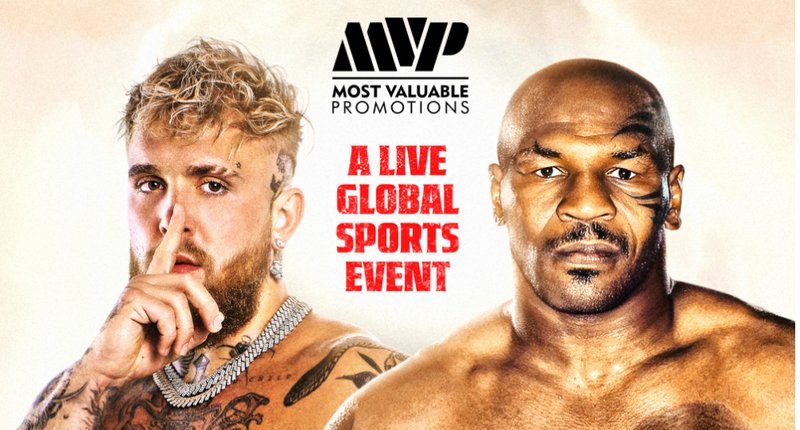 Jake Paul stapt de ring in met legendarische bokser Mike Tyson