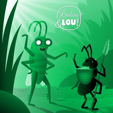 De Krekel en de Mier