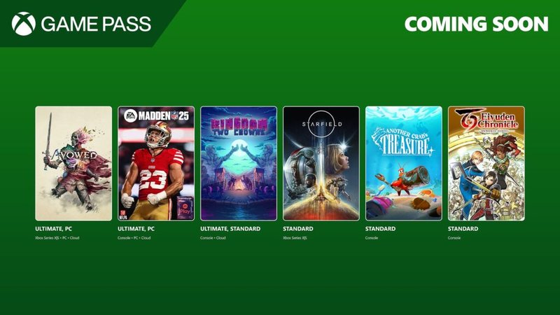 Binnenkort beschikbaar voor Xbox Game Pass: Avowed, Madden NFL 25 en meer