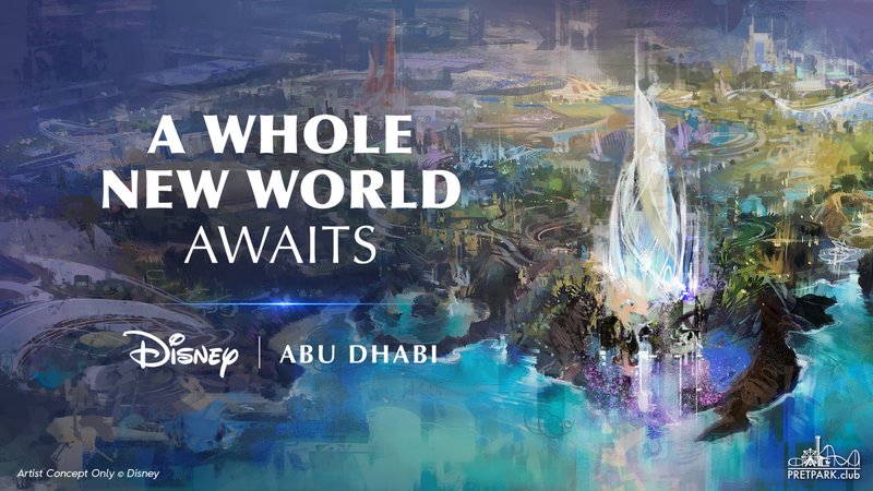 Disney bouwt nieuw themapark in Abu Dhabi, dit moet je weten