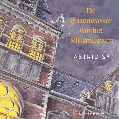 De glazenwasser van het Rijksmuseum