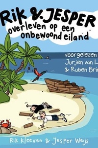 Rik en Jesper overleven op een onbewoond eiland