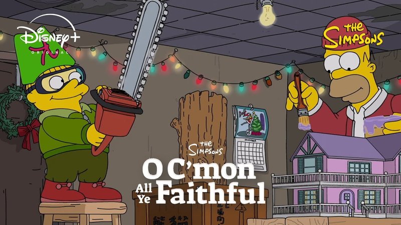 The Simpsons brengen feestvreugde met kerstspecial "O C’mon All Ye Faithful"
