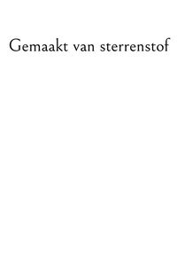 Gemaakt van sterrenstof