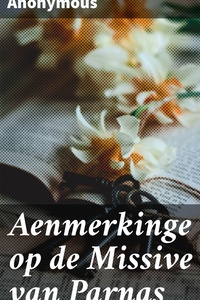 Aenmerkinge op de Missive van Parnas