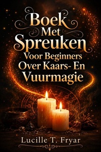 Boek Met Spreuken Voor Beginners Over Kaars- En Vuurmagie