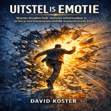 Uitstel is Emotie: Waarom discipline faalt, motivatie onbetrouwbaar is en hoe je met breinprincipes eindelijk structureel in actie komt