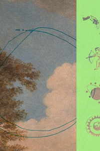 Green Blue + Indigo Violet