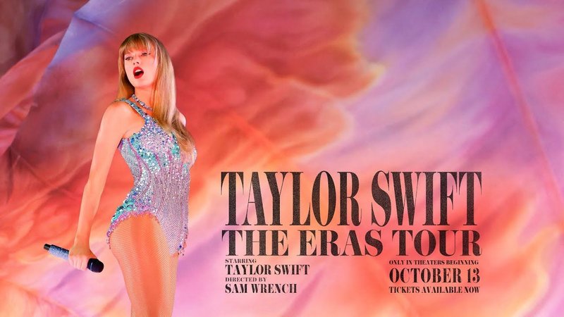Trailer Alert: Bekijk de trailer en poster van Taylor Swift The Eras Tour (Taylor's Version)
