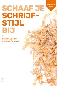 Schaaf je schrijfstijl bij