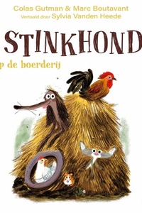 Stinkhond op de boerderij