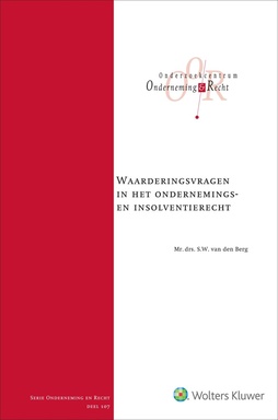 Waarderingsvragen in het ondernemings- en insolventiere