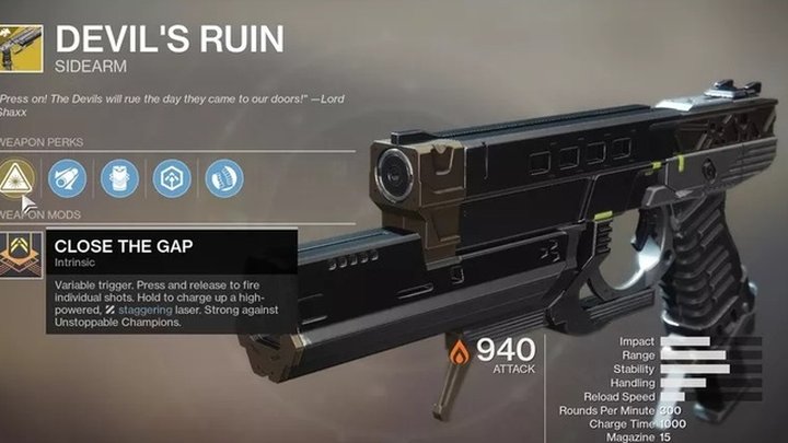 Destiny 2: Nieuwe content aangekondigd 'Devils Ruin Exotic Quest'