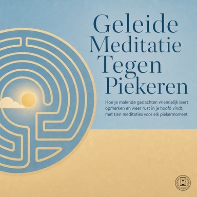 Geleide Meditatie Tegen Piekeren: Hoe Je Malende Gedachten Vriendelijk Leert Opmerken En Weer Rust in Je Hoofd Vindt, Met Tien Meditaties Voor Elk Piekermoment