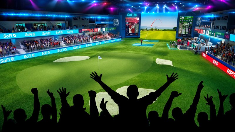 Hoe ziet het schema eruit van de eerste TGL golf wedstrijd?