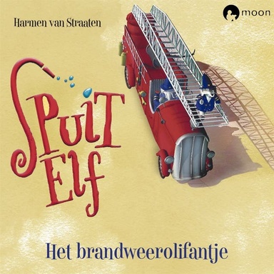 Spuit Elf het brandweerolifantje helpt een handje