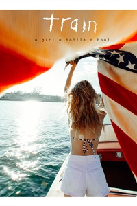 a girl a bottle a boat