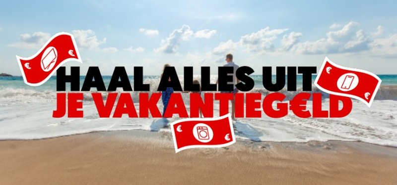 MediaMarkt Viert 'Haal alles uit je vakantiegeld'-week