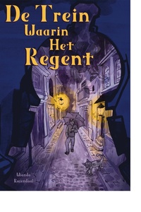 De trein waarin het regent