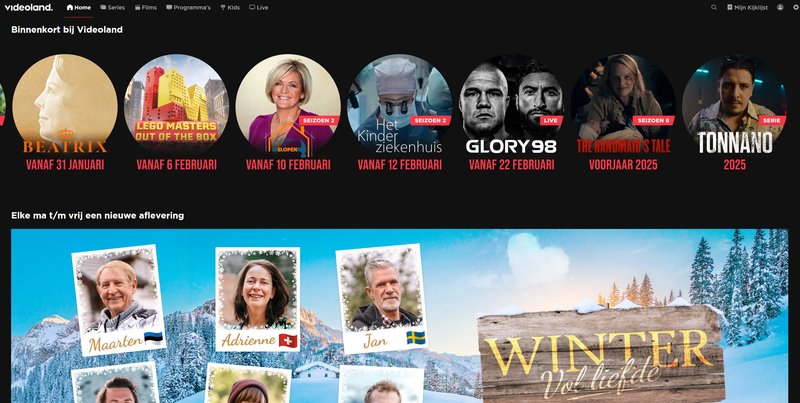 Dit kun je verwachten: Nieuwe releases op Videoland in februari 2025