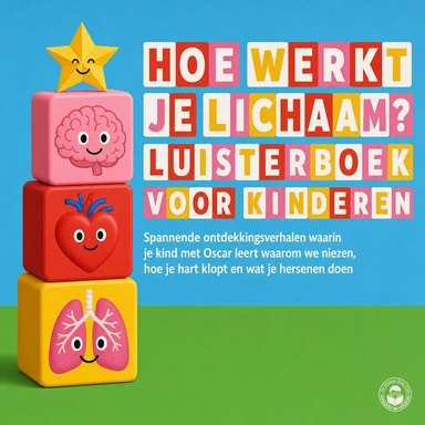 Hoe Werkt Je Lichaam? Luisterboek Voor Kinderen: Spannende Ontdekkingsverhalen Waarin Je Kind Met Oscar Leert Waarom We Niezen, Hoe Je Hart Klopt En Wat Je Hersenen Doen