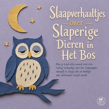 Slaapverhaaltjes over Slaperige Dieren in Het Bos: Hoe Je Kind Elke Avond Met Één Rustig Verhaaltje Voor Het Slapengaan Vanzelf in Slaap Valt En Bedtijd Een Vertrouwd Ritueel Wordt