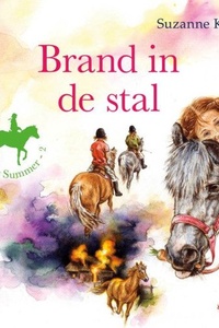 Brand in de stal