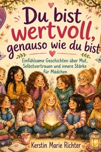 Du bist wertvoll, genauso wie du bist: Einfühlsame Geschichten über Mut, Selbstvertrauen und innere Stärke für Mädchen