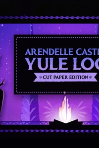 Arendelle Castle Yule Log: Cut Paper Edition